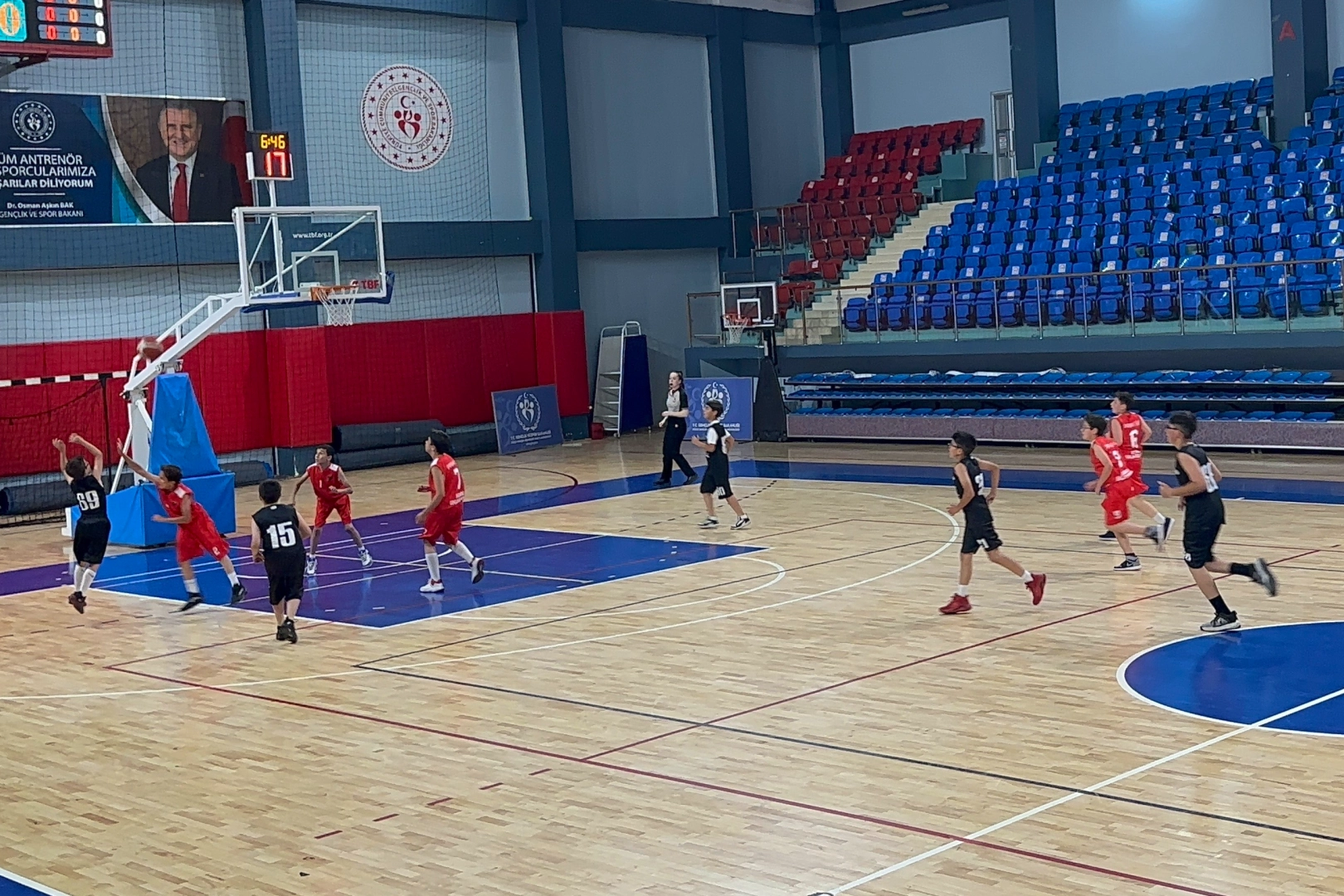 U12 Erkekler Yerel Lig maçları başladı