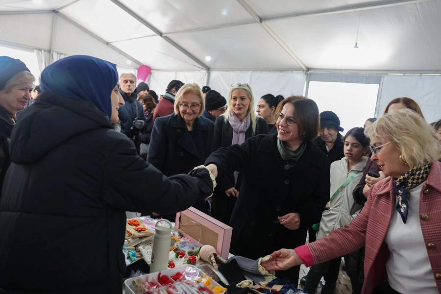 İstanbul Maltepe'de 'Kadın El Emeği Pazarı’ açıldı