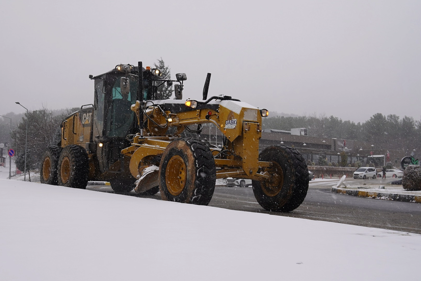 Gaziantep kar yağışına yönelik tüm aşamalarda sahada