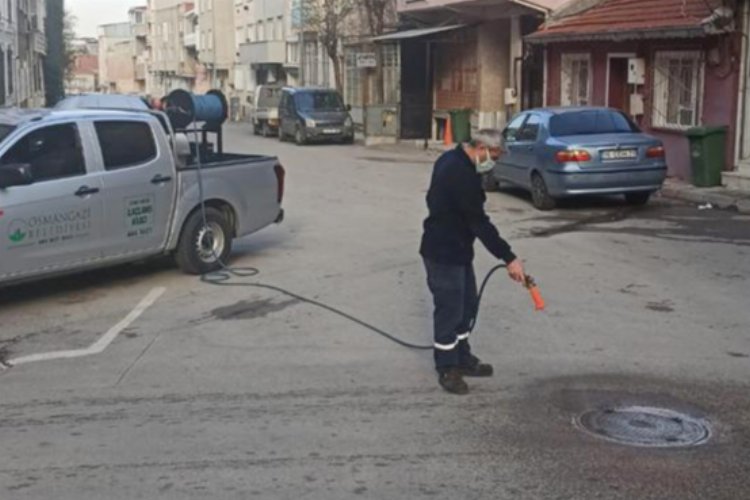 Bursa’da Osmangazi Belediyesi, halk ve çevre sağlığı için ilçenin dört