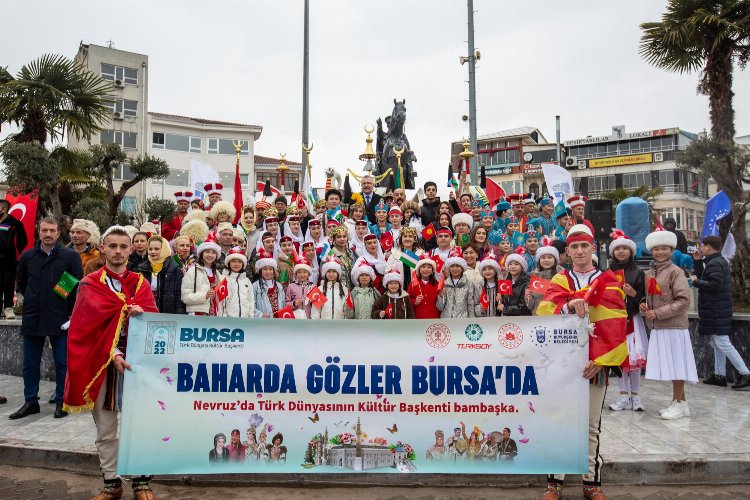 Büyükşehir Belediyesi’nin yoğun gayretleriyle Bursa’nın 2022 Türk Dünyası Kültür Başkenti