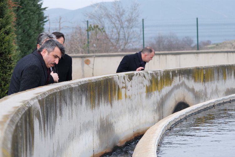 Bursa’da Yeşil Çevre Hizmet ve İşletme Kooperatifi’ni ziyaret eden Yıldırım