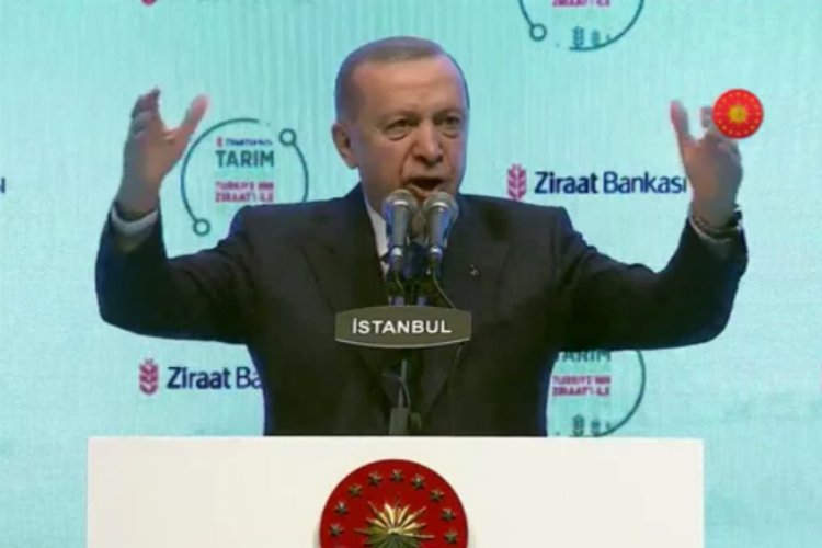 Cumhurbaşkanı Erdoğan, Ziraat Bankası Tarım Ekosistemi Buluşması’nda çiftçiler için 3