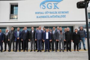 Kayseri Valisi Gökmen Çiçek, Sosyal Güvenlik Kurumu (SGK) Kayseri İl