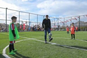 Silivri Belediyesi tarafından Selimpaşa Mahallesi Yoğurthane mevkiinde yapımı tamamlanan park