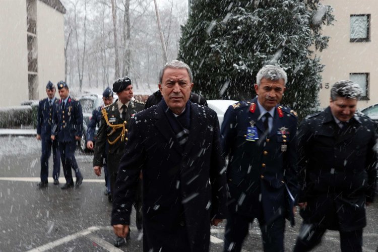 Millî Savunma Bakanı Hulusi Akar, Ramstein Hava Üssünde gerçekleştirilen “Ukrayna