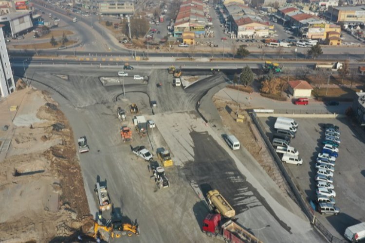 Kayseri Büyükşehir Belediyesi, Sivas Bulvarı ile Kocasinan Bulvarı’nı birbirine bağlayan