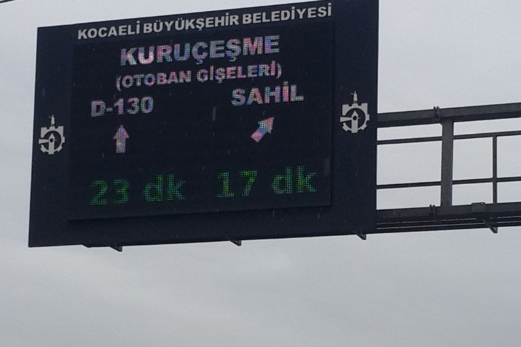 Kocaeli Büyükşehir Belediyesi trafik güvenliği için 2022 yılında akıllı ulaşım