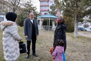 Nevşehir Belediye Başkanı Dr. Mehmet Savran, Cevher Dudayev Mahallesi’nde incelemelerde