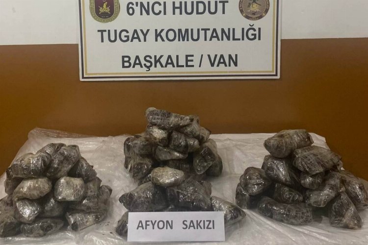 Milli Savunma Bakanlığı, Van sınır hattında 32 bin 950 gram