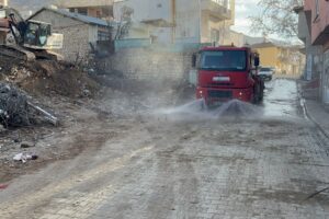 Depremin sonrasında yoğun yağışların sebep olduğu sel felaketi dolayısıyla Adıyaman’ın