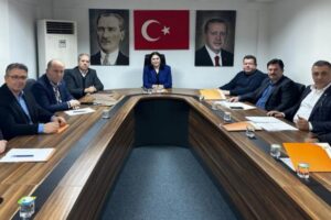 AK Parti Edirne İl Başkanı Belgin İba, ilçe başkanları, belediye