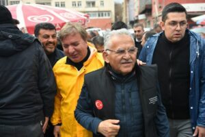 Başkan Büyükkılıç, Koordinatör Vali Aydoğdu ile birlikte Büyükşehir Belediyesi tarafından