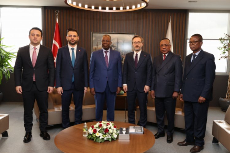 İletişim Başkanı Fahrettin Altun, Kongo Cumhuriyeti Devlet Reformundan Sorumlu Bakan