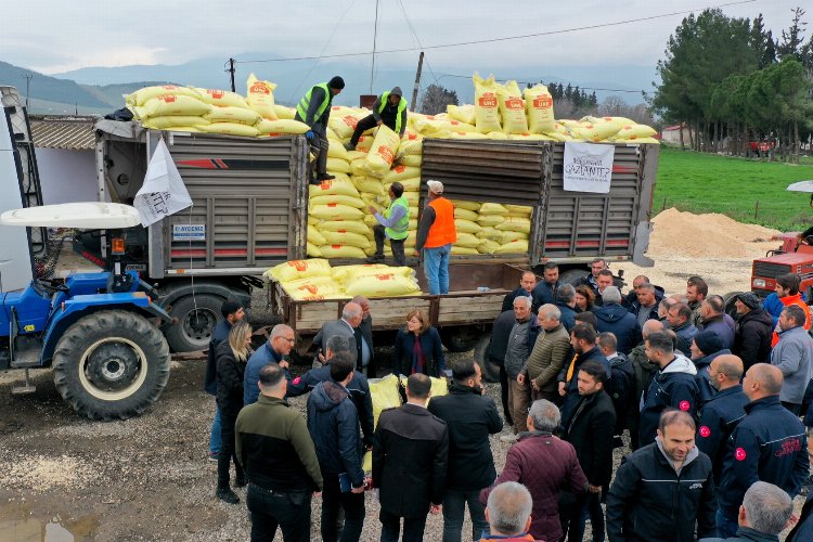 Gaziantep Büyükşehir Belediyesi (GBB), depremden dolayı gübre tedariki konusunda sıkıntı