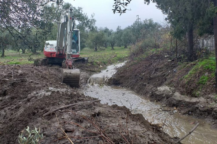 MASKİ Genel Müdürlüğü, Saruhanlı ilçesine bağlı Alibeyli Mahallesinde 1 kilometrelik