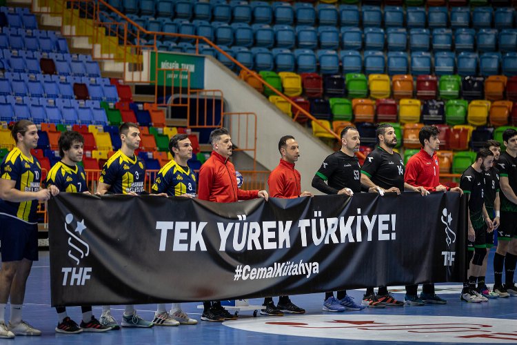 Konya’da düzenlenen Hentbol Erkekler Türkiye Kupası Çeyrek Final’inde Ankaragücü’nü 32-22’lik