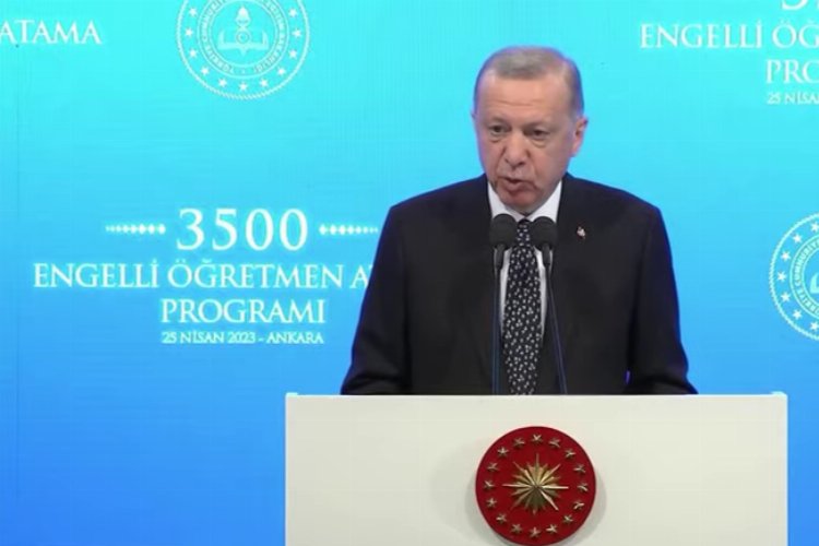 Milli Eğitim Bakanlığı Şura Salonu’nda 3 bin 500 Engelli Öğretmen