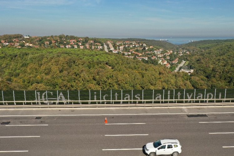 ICA, Kuzey Çevre Otoyolu’ndan toplanan atık lastiklerin geri dönüştürülmesiyle elde