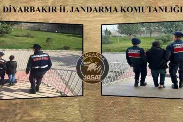 Diyarbakır’da ‘hırsızlık’ ve ‘uyuşturucu’ suçlarından aranan 2 firarı şahıs JASAT’ın