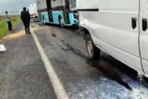 Diyarbakır’ın Sur ve Silvan bulvarın da meydana gelen trafik kazaları