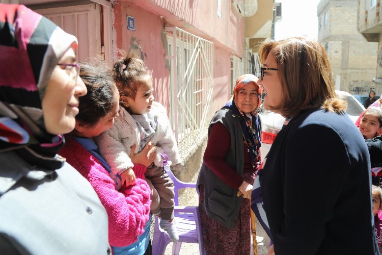 Gaziantep Büyükşehir Belediye (GBB) Başkanı Fatma Şahin, Şehitkamil ilçesine bağlı