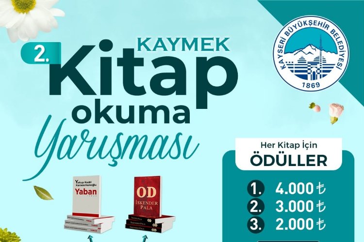 KAYMEK “Kitap Seç, Oku, Yarış, Kazan” sloganıyla gerçekleştirdiği KAYMEK Kitap