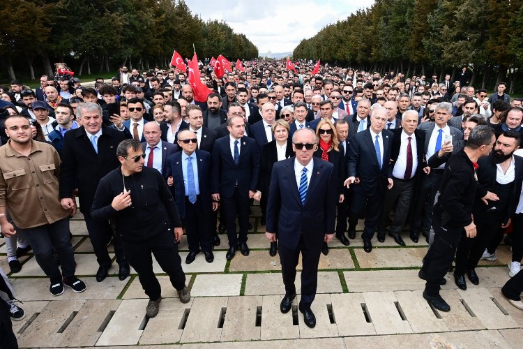 Memleket Partisi lideri ve Cumhurbaşkanı adayı Muharrem İnce, seçim çalışmalarına