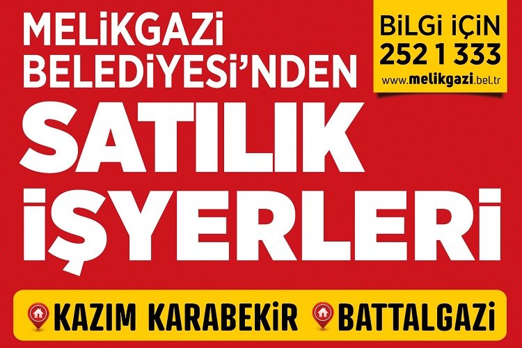 Kayseri’nin Melikgazi Belediyesi Kazım Karabekir ve Battalgazi Mahallesinde bulunan 6