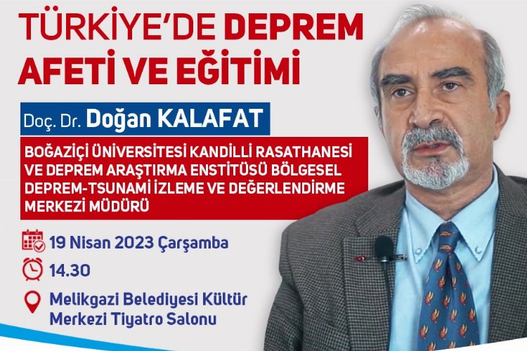 Kayseri’nin Melikgazi Belediyesi ve Kandilli Rasathanesi işbirliği ile gerçekleştirilen deprem