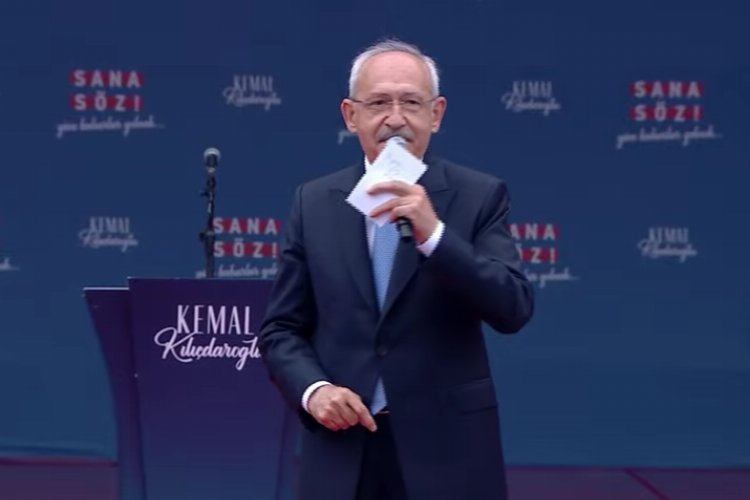 Millet İttifakı’nın Cumhurbaşkanı adayı ve CHP Genel Başkanı Kemal Kılıçdaroğlu,