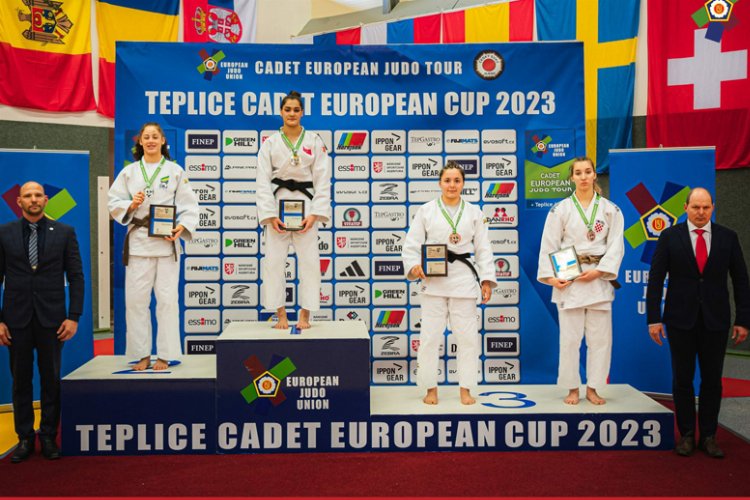 Konya Büyükşehir Belediyespor Judo Takımının başarılı sporcusu Sinem Oruç, Çekya’da