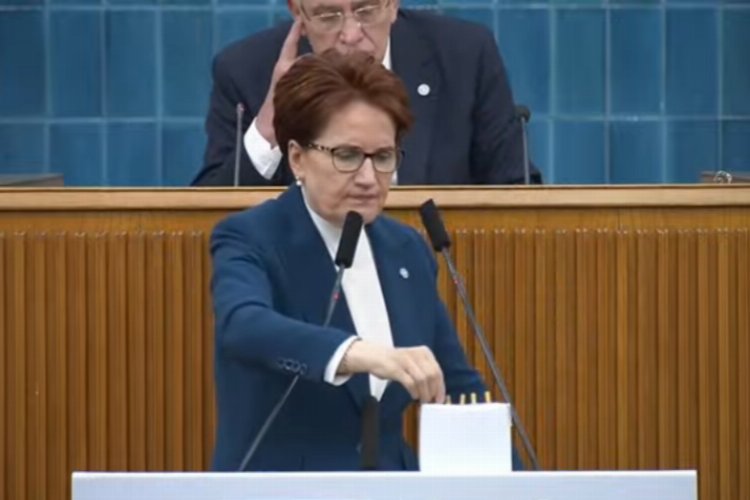 İYİ Parti Genel Başkanı Meral Akşener, TBMM’de grup toplantısında İstanbul