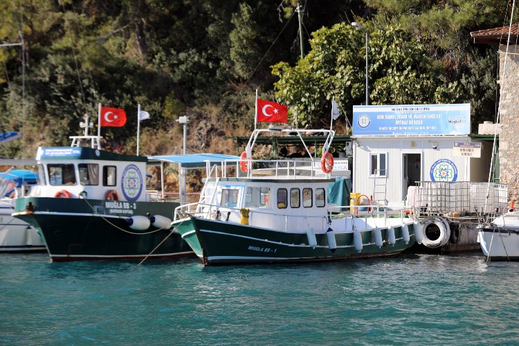 Muğla Büyükşehir Belediyesi, denizlerin daha temiz kalması için 7 atık