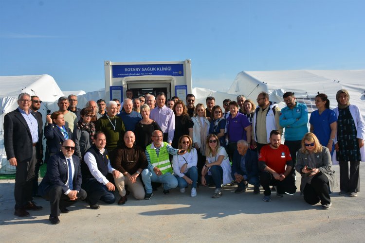 Uluslararası Rotary Başkanı Jennifer Jones ve eşi Nick merkez üssü