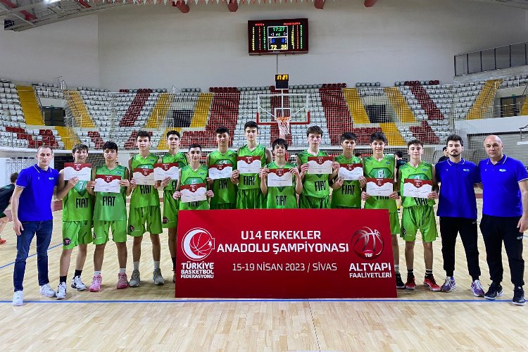 TOFAŞ U14 Küçük A Takımı, Sivas’ta gerçekleştirilen U14 Erkekler Anadolu