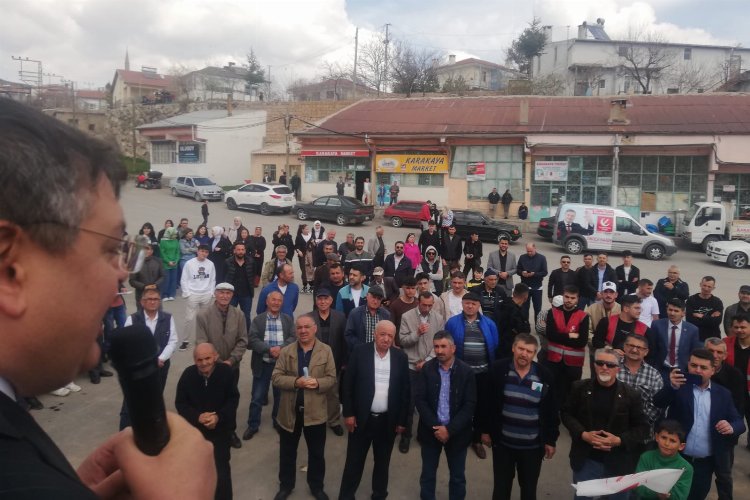 Yeniden Refah Partisi Kayseri Milletvekili Adayları Ramazan Bayramı dolayısıyla mahalle