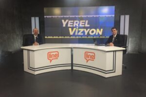 Line TV’de gazeteci Mehmet Çetinkaya’nın sunumuyla ekranlara gelen Yerel Vizyon’un