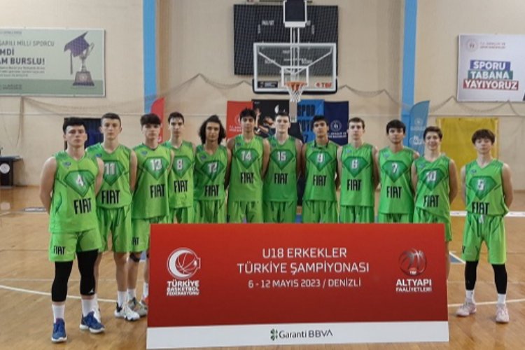 TOFAŞ U17 Genç Takımı, Denizli’de düzenlenen U18 Erkekler Türkiye Şampiyonası’nın