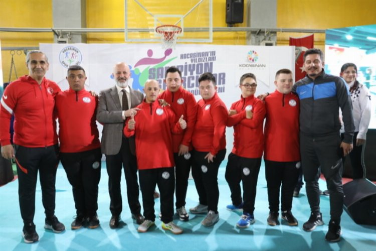 Kocasinan Belediyesi Spor Kulübü Down Futsal Takımı Kalecisi Hacı Ömer