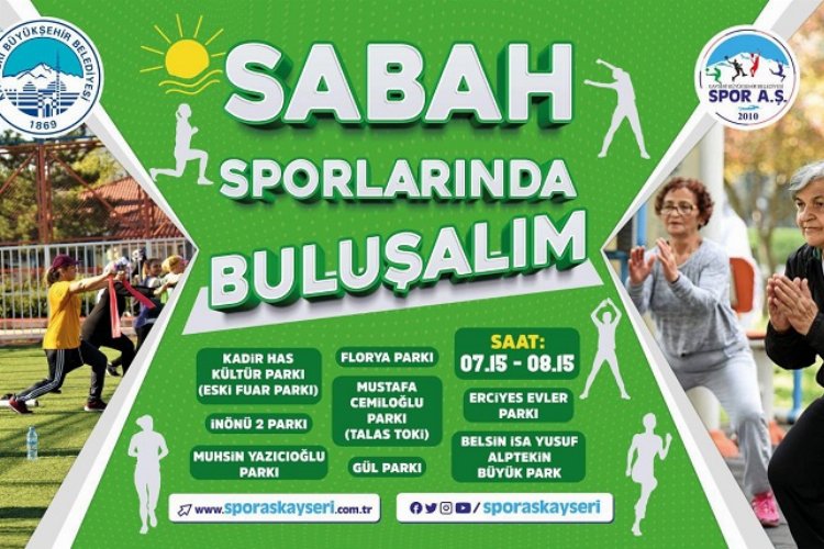 Kayseri Büyükşehir Belediyesi’nin sporda lokomotif kuruluşu Spor A.Ş. tüm Kayserilileri