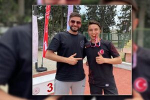 Nevşehir Belediyesi Gençlik ve Spor Kulübü Atletizm Takımı sporcularından İbrahim