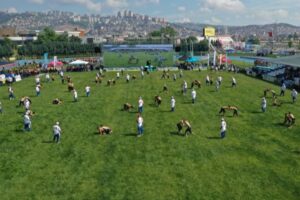 Kocaeli Büyükşehir’in her yıl geleneksel olarak düzenlediği ve binlerce güreş