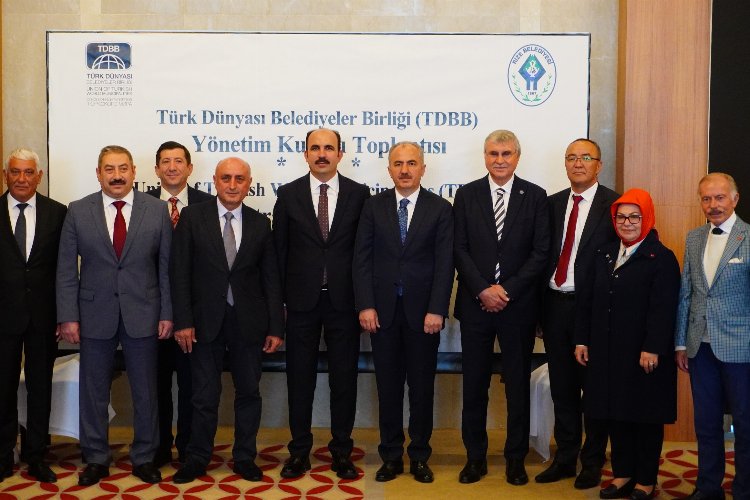 Rize’nin ev sahipliğinde düzenlenen Türk Dünyası Belediyeler Birliği Yönetim Kurulu