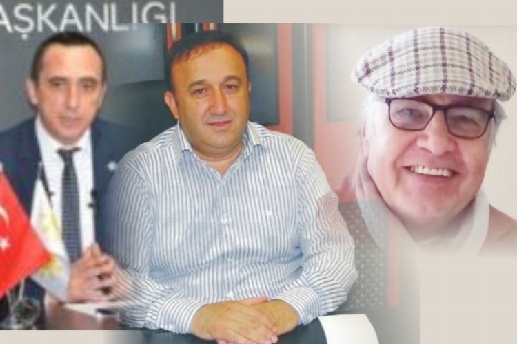 Keşanspor’un eski başkanlarından Tevfik Kavaklı, Kubilay Alkan ve Zafer Sarıkeçe,