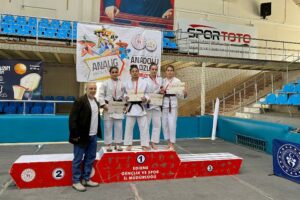 Sakarya Büyükşehir Belediyesi judo sporcusu Ayşe Aybüke Aydın, Edirne’de düzenlenen