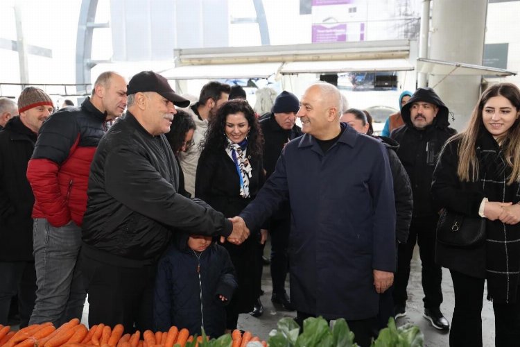 Seçim çalışmalarına devam eden Cumhur İttifakı Gebze Belediye Başkan Adayı