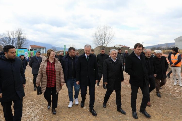 Bursa’da İnegöl Belediyesi tarafından Akhisar Mahallesinde Yeni Kapalı Spor Salonu