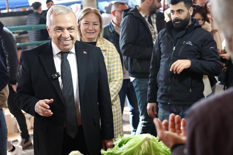 Seçim kampanyasını 19 Mayıs Mahallesi’nde sürdüren CHP Nilüfer Belediye Başkan