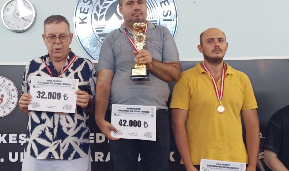 Edirne’de Keşan Belediyesi, Türkiye Satranç Federasyonu ve Gençlik ve Spor